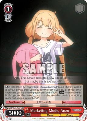 Marketing Mode, Anzu (SR)