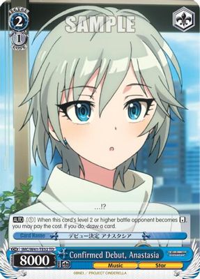 Confirmed Debut, Anastasia