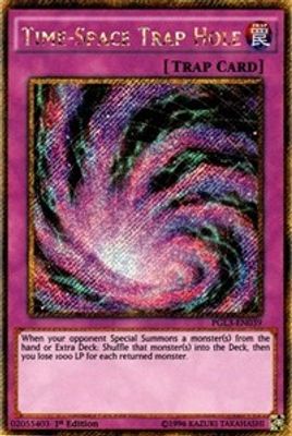 Time-Space Trap Hole