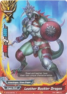 Leather Buckler Dragon
