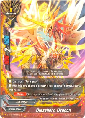 Blazehorn Dragon