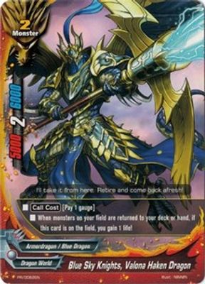 Blue Sky Knights, Valona Haken Dragon