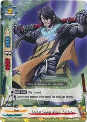 Lethal Sword Ninja, Zantetsu
