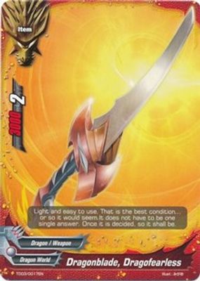 Dragonblade, Dragofearless