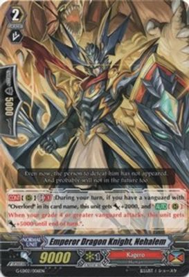 Emperor Dragon Knight, Nehalem