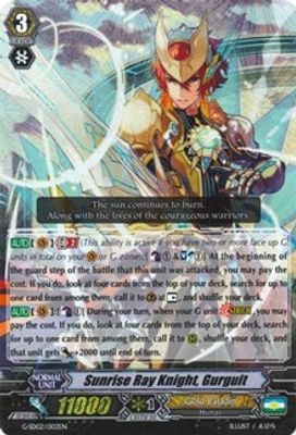 Sunrise Ray Knight, Gurguit (RRR Foil)