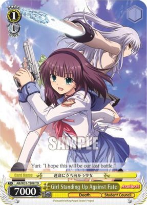 Girl Standing Up Against Fate