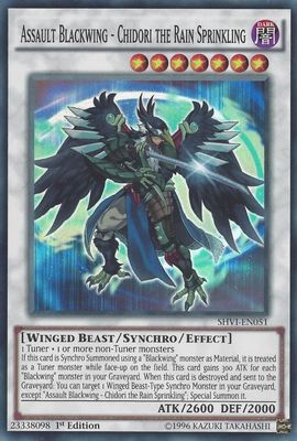 Assault Blackwing - Chidori the Rain Sprinkling