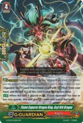 Flame Emperor Dragon King, Asyl Orb Dragon