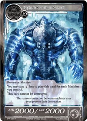 Remote Control Golem