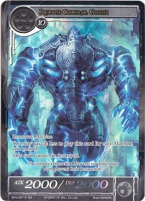 Remote Control Golem (Full Art)