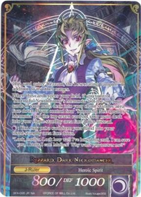 Memoria of the Seven Lands // Rezzard, Dark Necromancer (Full Art)
