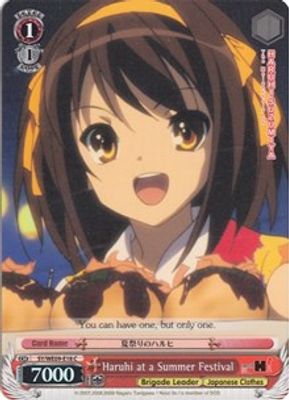 Haruhi at a Summer Festival (Foil)