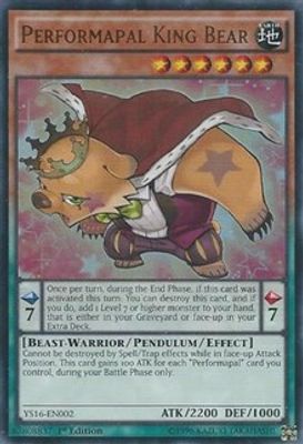 Performapal King Bear