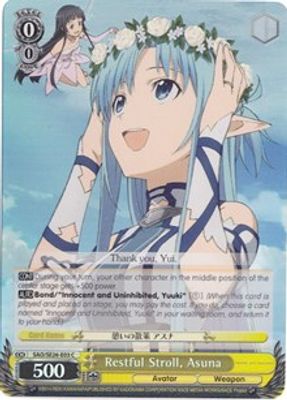 Restful Stroll, Asuna (Parallel Foil)