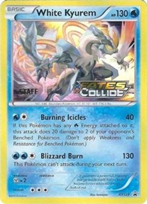 White Kyurem - XY128 (Prerelease) [Staff]
