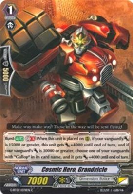 Cosmic Hero, Grandvicle