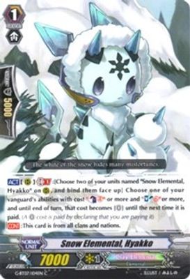 Snow Elemental, Hyakko