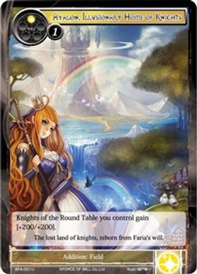 Avalon, Illusionary Home of Knights