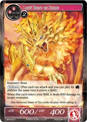 Lapis' Beast of Flame