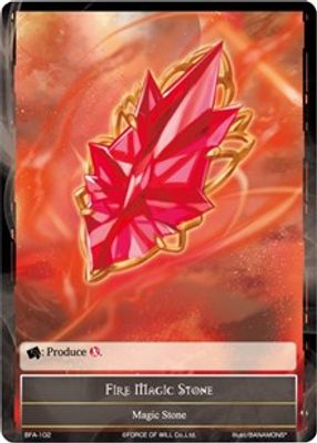 Fire Magic Stone