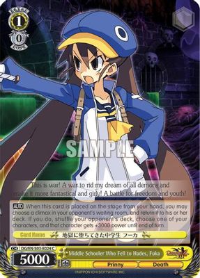 Middle Schooler Who Fell to Hades, Fuka