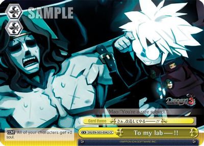 To my lab---!!