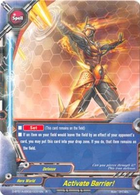 Activate Barrier!