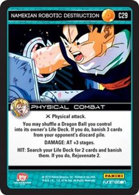 Namekian Robotic Destruction