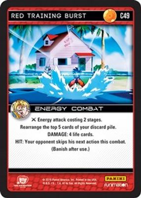 Red Training Burst