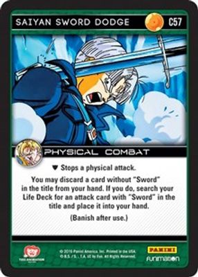 Saiyan Sword Dodge