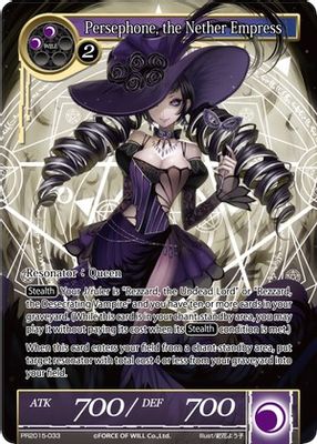 Persephone, the Nether Empress