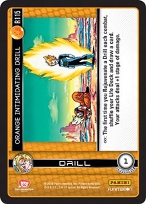 Orange Intimidating Drill