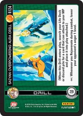 Saiyan Overpowering Aura Drill