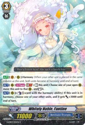 Whitely Noble, Fantine
