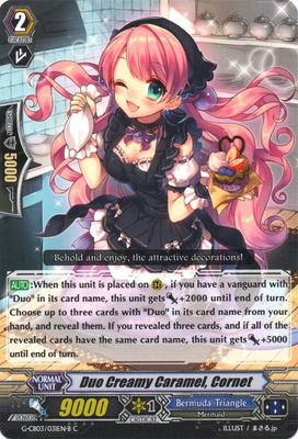 Duo Creamy Caramel, Cornet (Black)