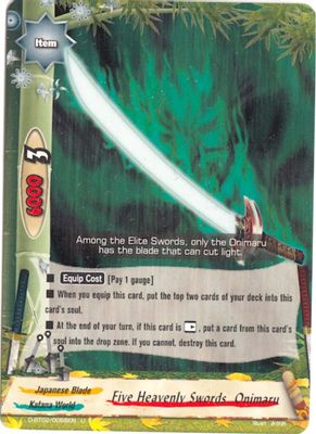 Five Heavenly Swords, Onimaru