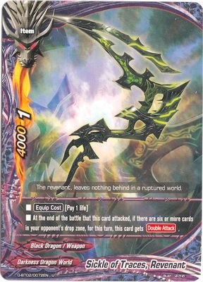Sickle of Traces, Revenant