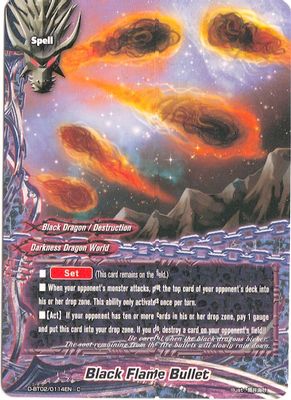 Black Flame Bullet