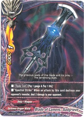 Blade of Lament, Sadgrieve
