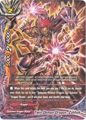 Twin Demon Dragon, Zahhak