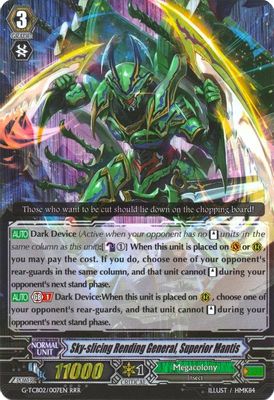 Sky-slicing Rending General, Superior Mantis