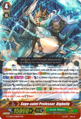 Sage-saint Professor, Bigbelly