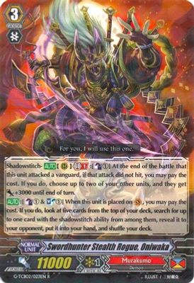 Swordhunter Stealth Rogue, Oniwaka