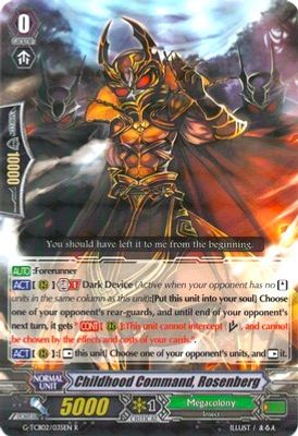 Childhood Command, Rosenberg