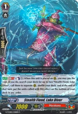 Stealth Fiend, Lake Diver