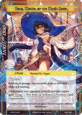 Zero, Six Sage of Light // Zero, Master of the Magic Saber