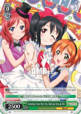 Someday from Here On, Maki & Nico & Rin
