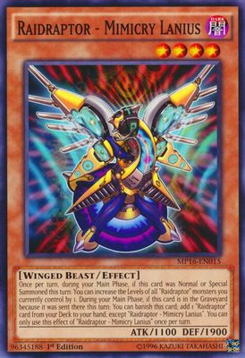 Raidraptor - Mimicry Lanius