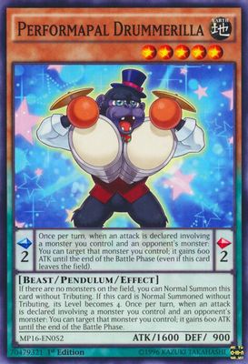 Performapal Drummerilla